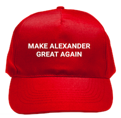 Make Alexander Great Again